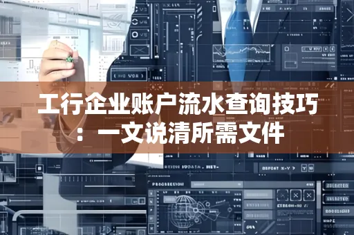 工行企业账户流水查询技巧：一文说清所需文件