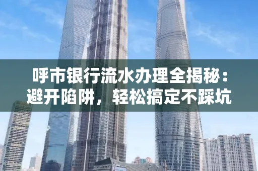 呼市银行流水办理全揭秘：避开陷阱，轻松搞定不踩坑！