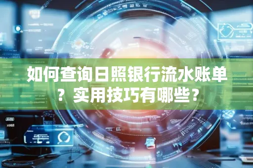 如何查询日照银行流水账单？实用技巧有哪些？