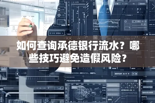 如何查询承德银行流水？哪些技巧避免造假风险？