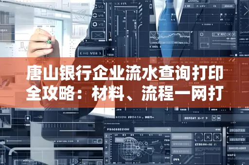 唐山银行企业流水查询打印全攻略：材料、流程一网打尽！