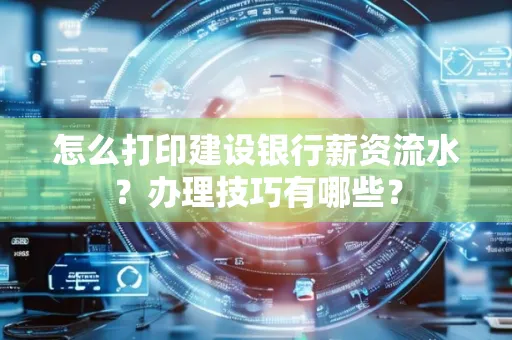 怎么打印建设银行薪资流水？办理技巧有哪些？