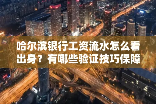 哈尔滨银行工资流水怎么看出身？有哪些验证技巧保障贷款过关？