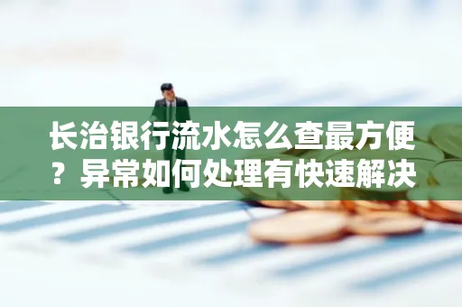 长治银行流水怎么查最方便？异常如何处理有快速解决方法